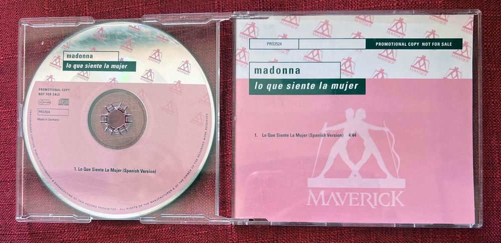Madonna - LOTE 10 Cd Single What It Feels Like For a Girl