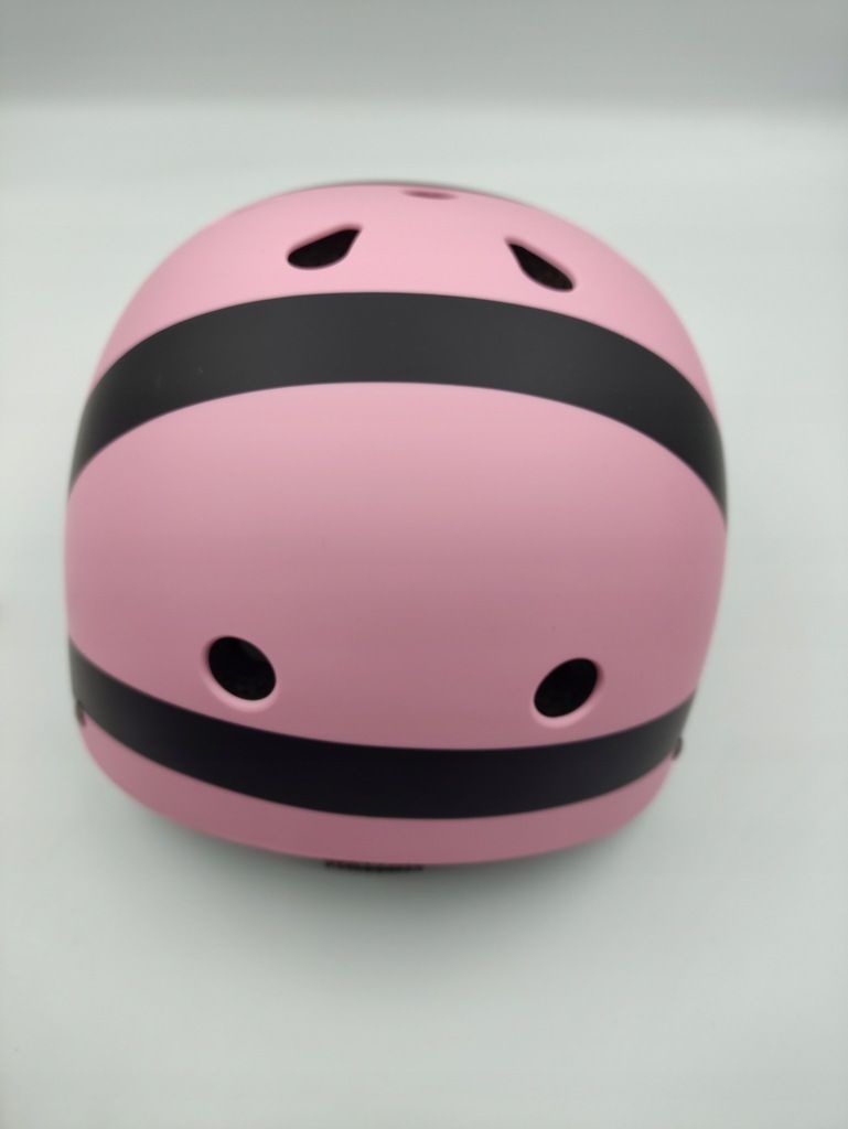 Kask dziecięcy dla dziewczynek rozmiar: 50-54 cm regulowany różowy