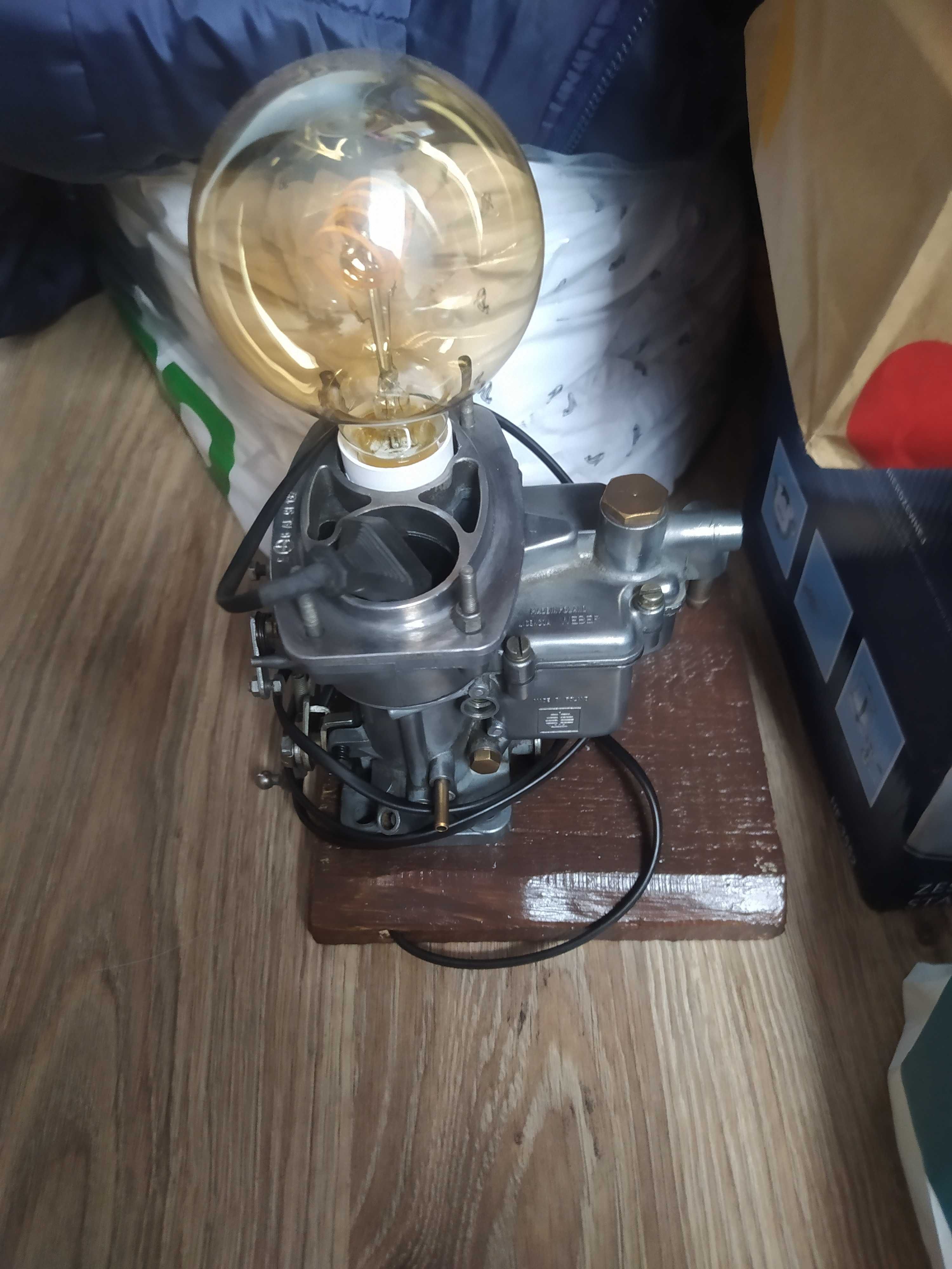 Lampka nocna/biurkowa z gaźnika fso
