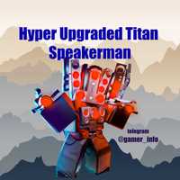 Продается Hyper Upgraded Titan Speakerman Toilet Tower Defense Roblox