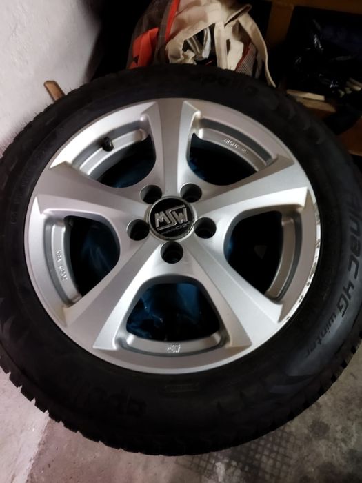 Alufelgi 15 cali MSW 5x100 ET35 Volkswagen Skoda Audi