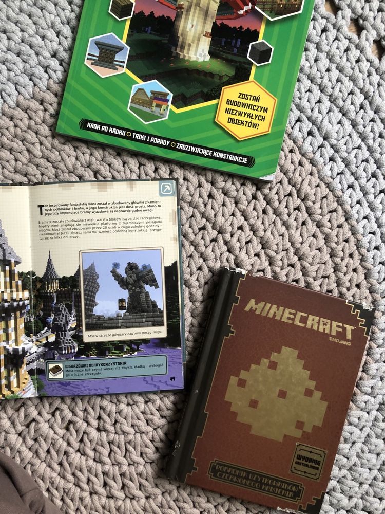 Minecraft 3 książki