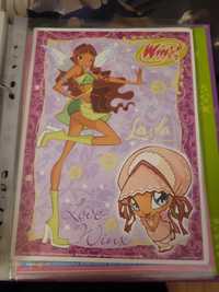 Karteczki kolekcjonerskie winx club  duże