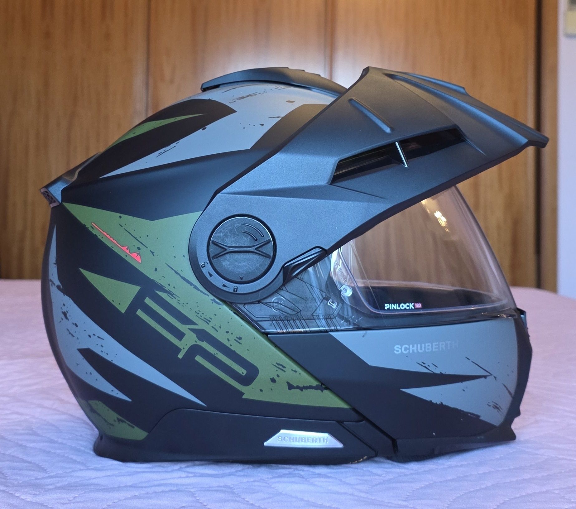 Capacete Shuberth E2 Explorer Green Matt