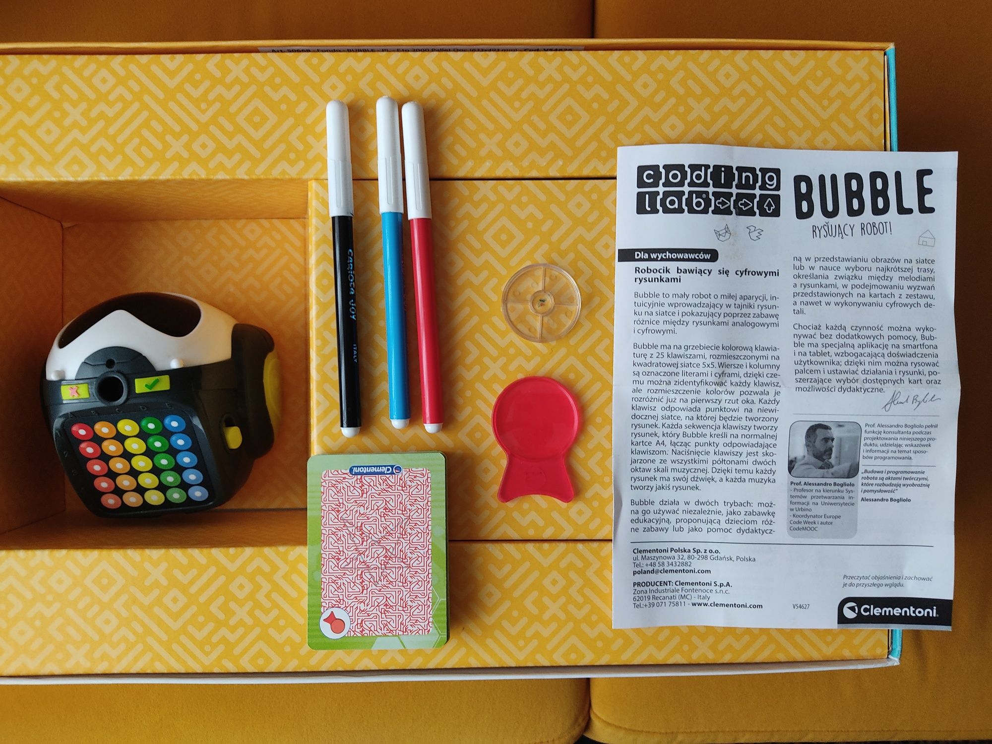Bubble robot rysujący