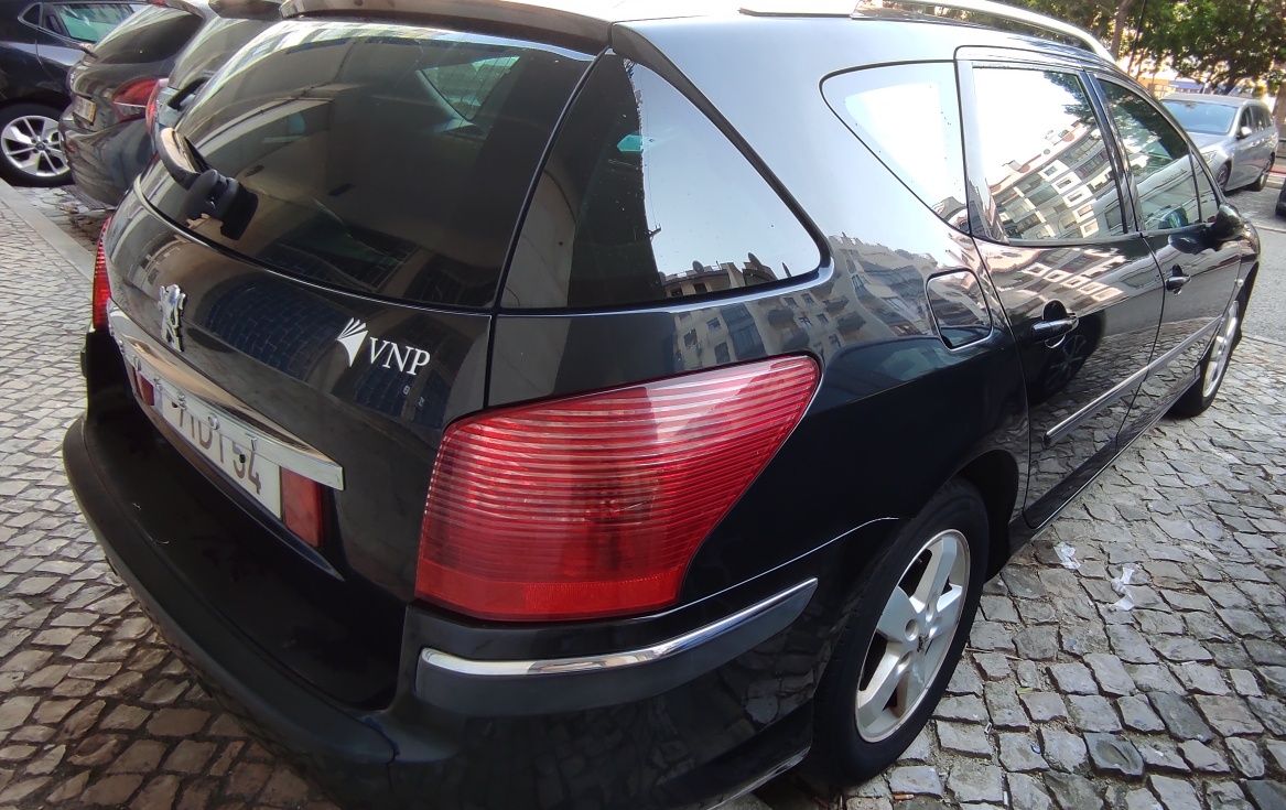 Peugeot 407 SW diesel selo antigo