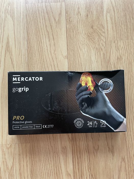 Рукавички гумові pro black