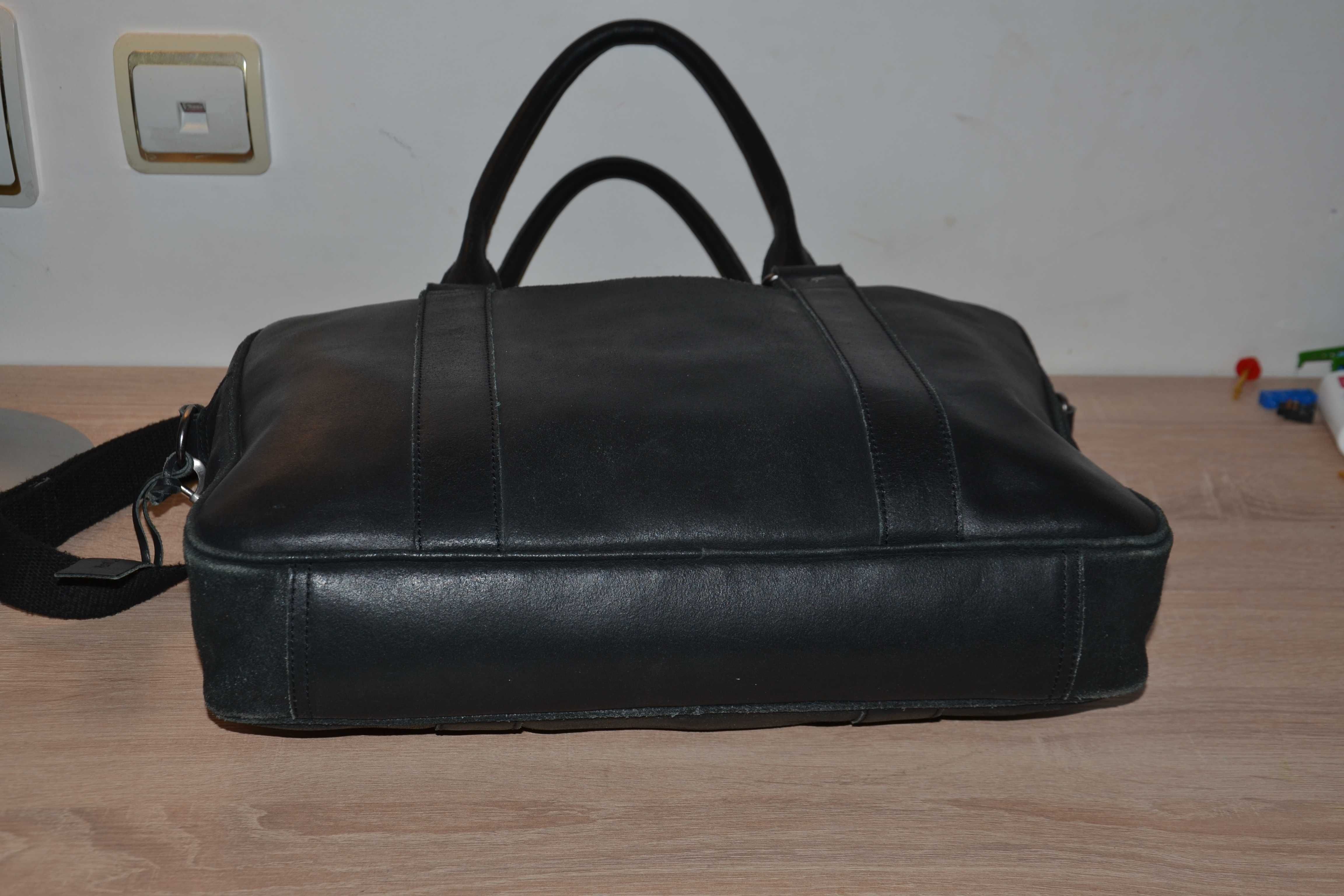 Мужская кожаная сумка портфель Pier One Italy original