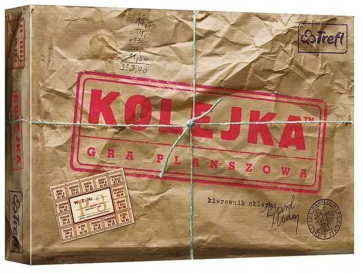 Trefl KOLEJKA Gra Planszowa IPN PRL Bestseller 12+  *NOWA*