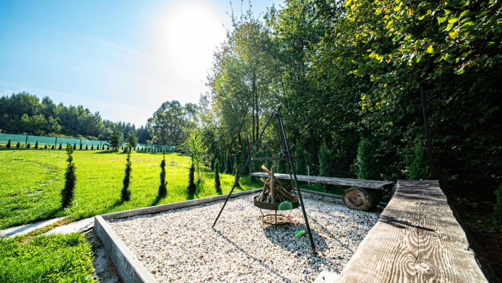 Wakacje  Domek w Zaciszu Harklowa letniskowy sauna, jacuz, basen