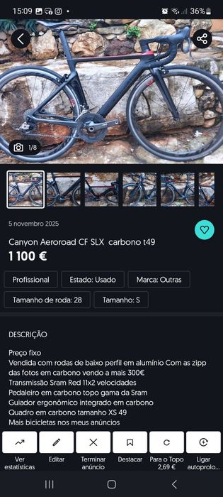 Canyon Aeroroad CF SLX t49