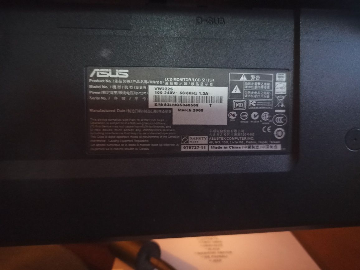Komputer Dell optiplex + monitor Asus