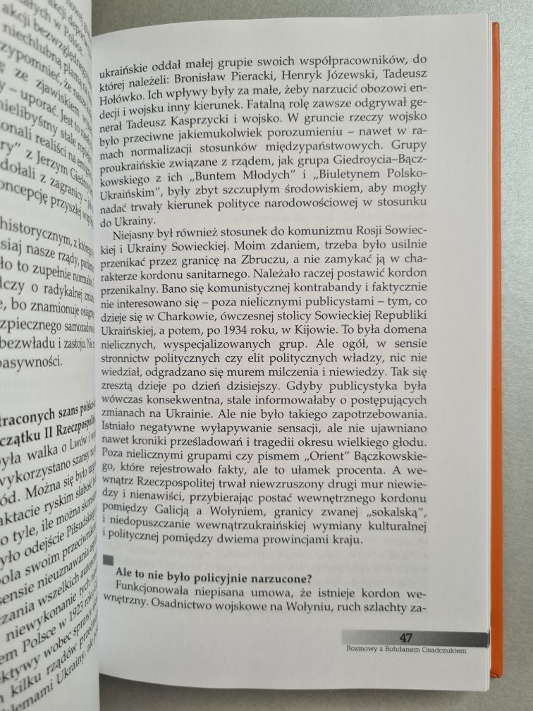 Polska i Ukraina - Rozmowy z Bohdanem Osadczukiem