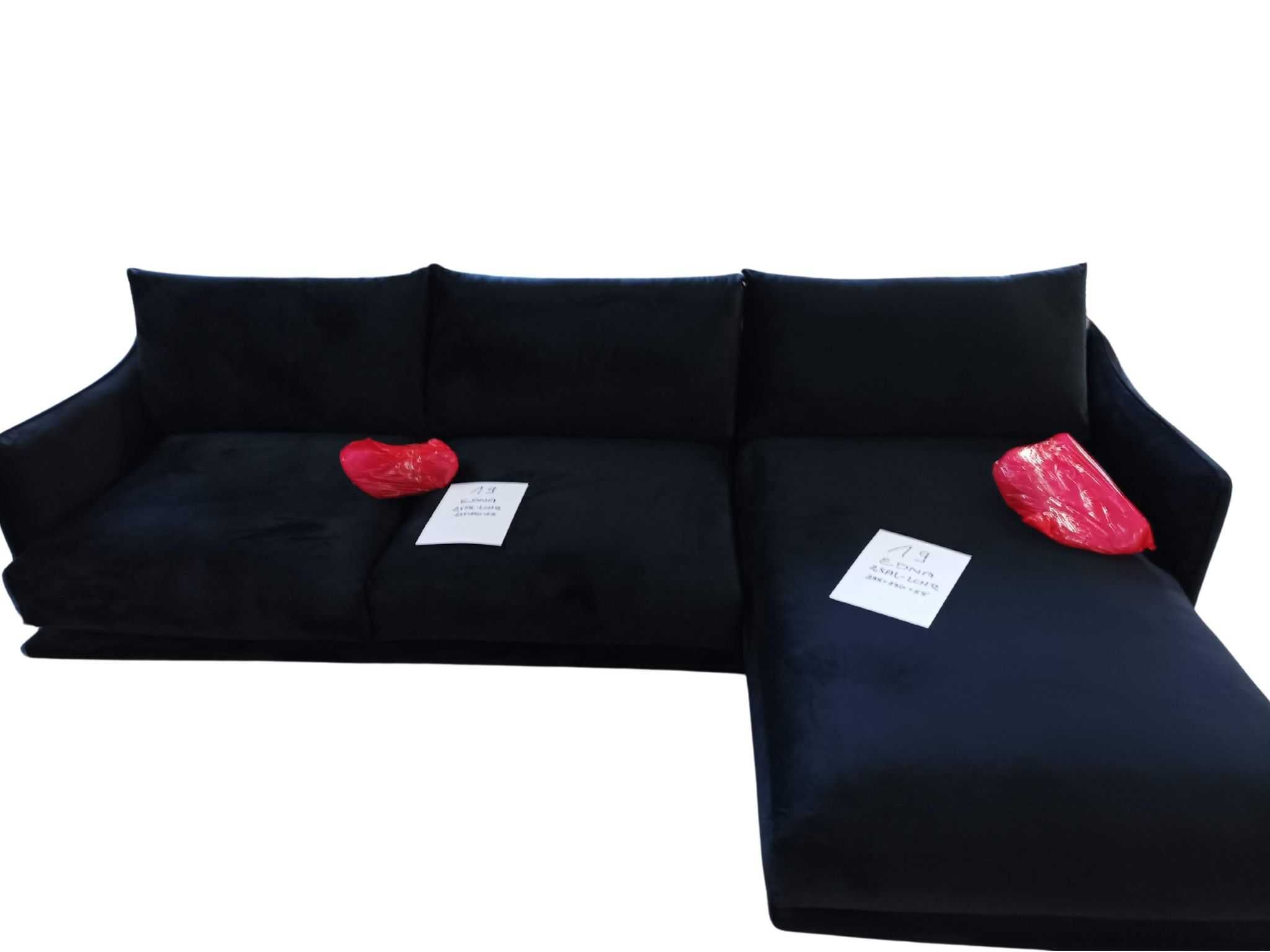 Sofa narożna z szezlongiem (295x170x55) (19)