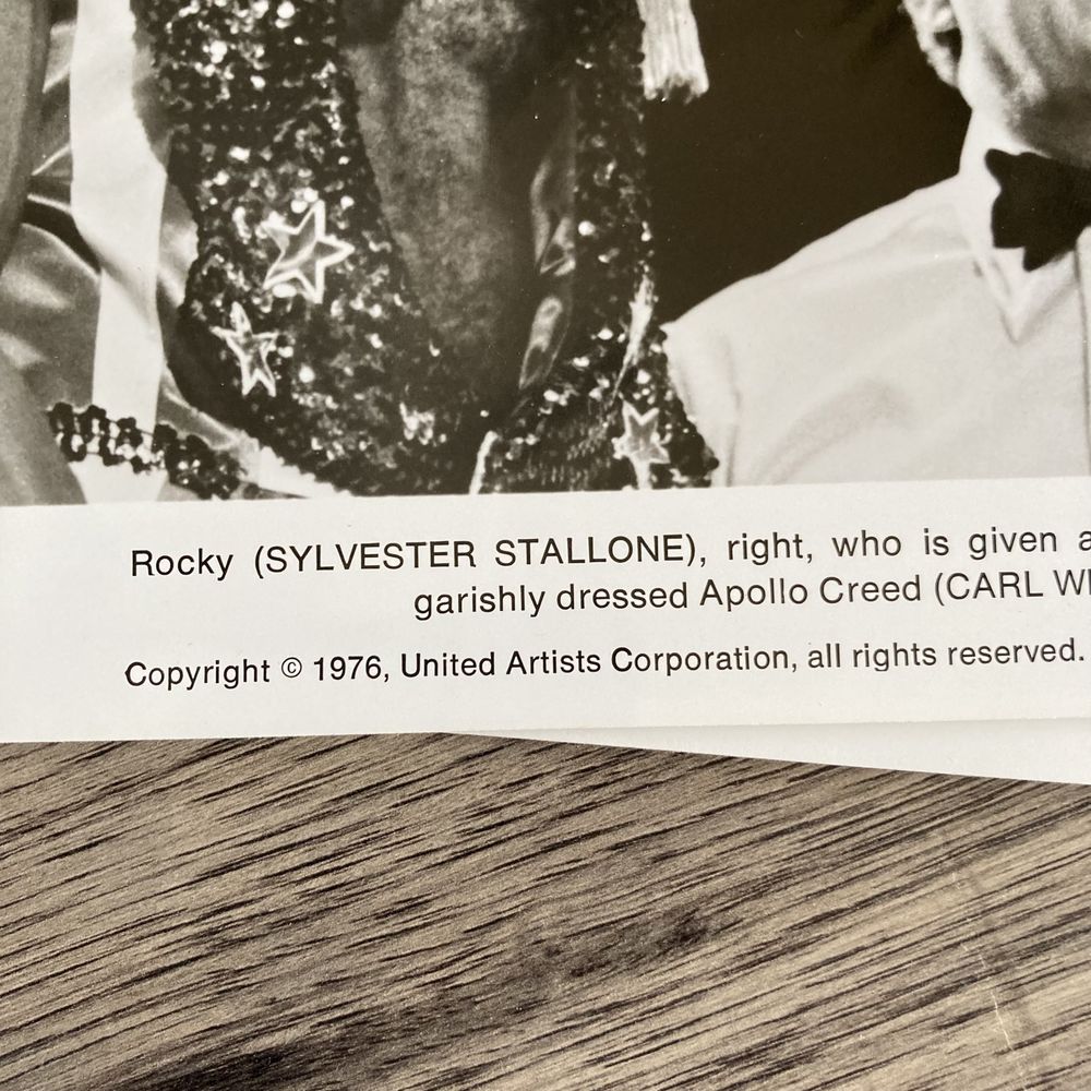 Rocky zdjęcia promocyjne Stallone