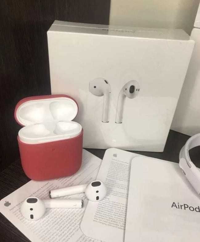 Навушники airpods 2 покоління Найвищої якості 1в1 Airoha