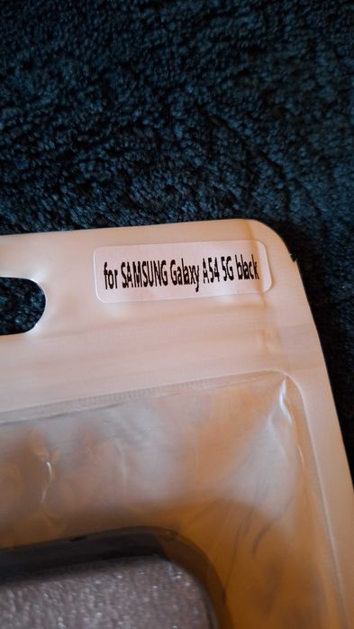 NOWE Etui do Samsung Galaxy A54 5G Pancerne KARBONOWE czarne