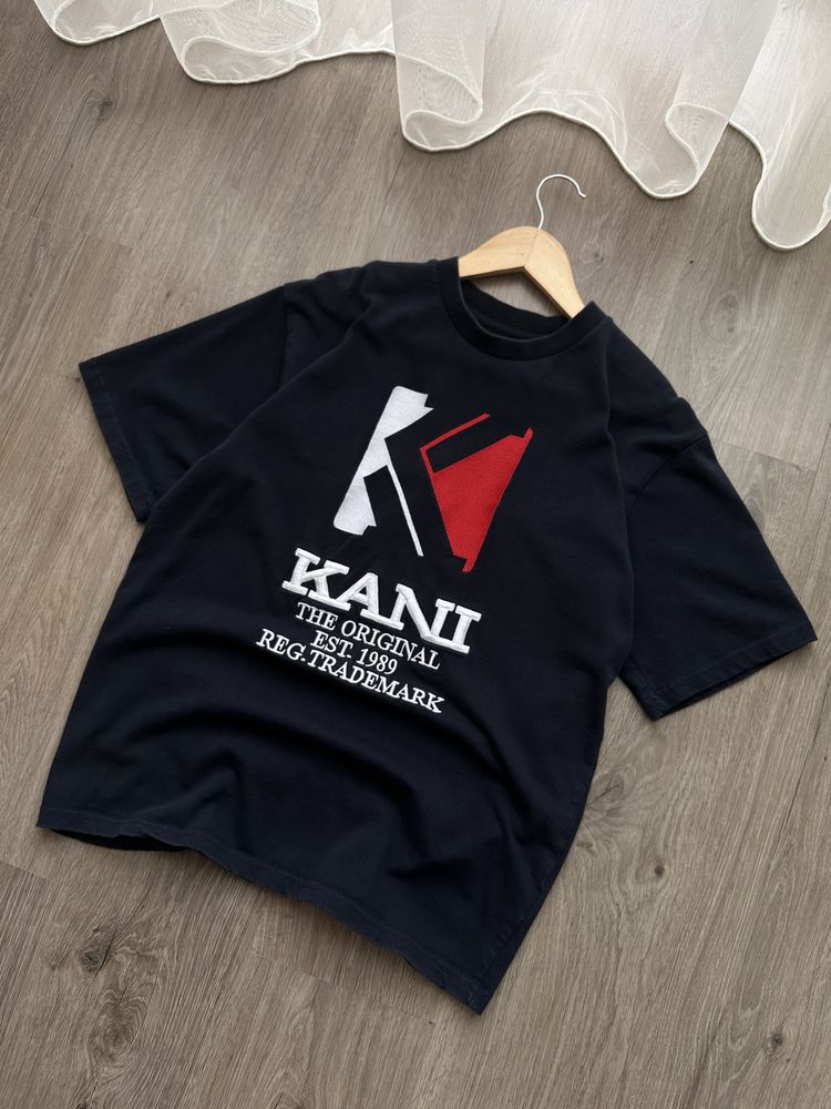 Vintage Karl Kani Center logo T-Shirts