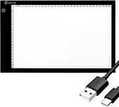 Tablet świetlny A4 LED z regulowaną jasnością i kablem USB