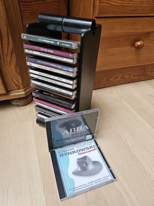 Stare dobre przeboje na CD + stojak