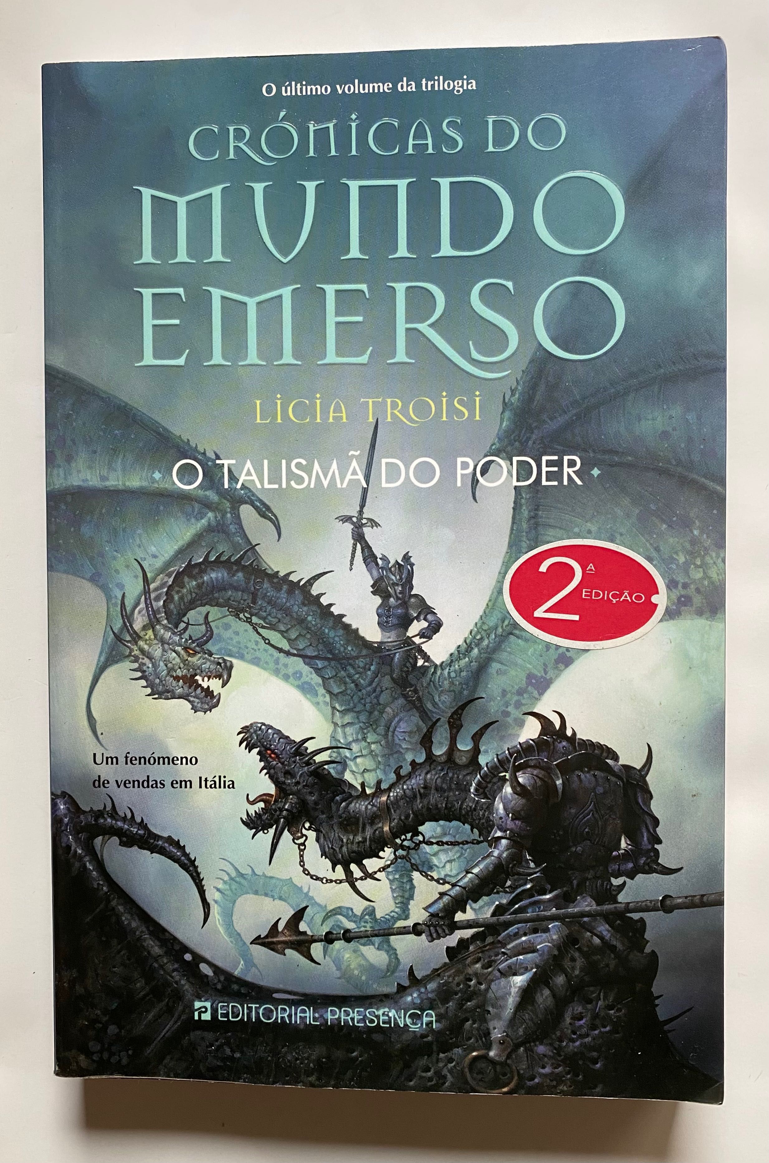 Livro " O Talismã do Poder - Crónicas do Mundo Emerso ", Licia Troisi