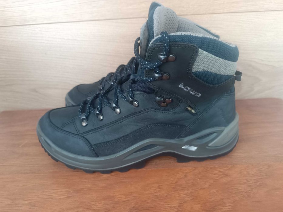 Ботинки берцы плотная кожа Lowa Renagate 3 Gore tex 42 размер 26.5 27