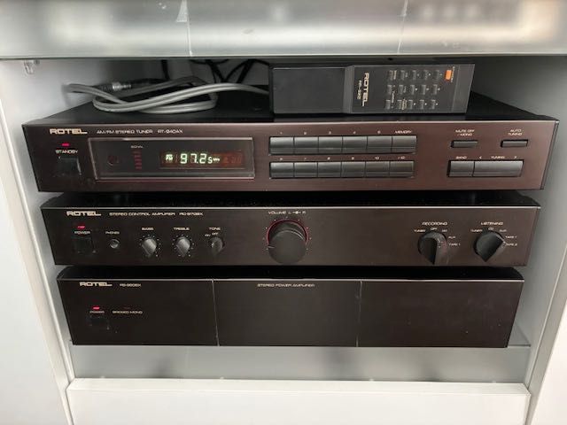 Rotel wieża stereo rb960 rc970 rt940 pilot
