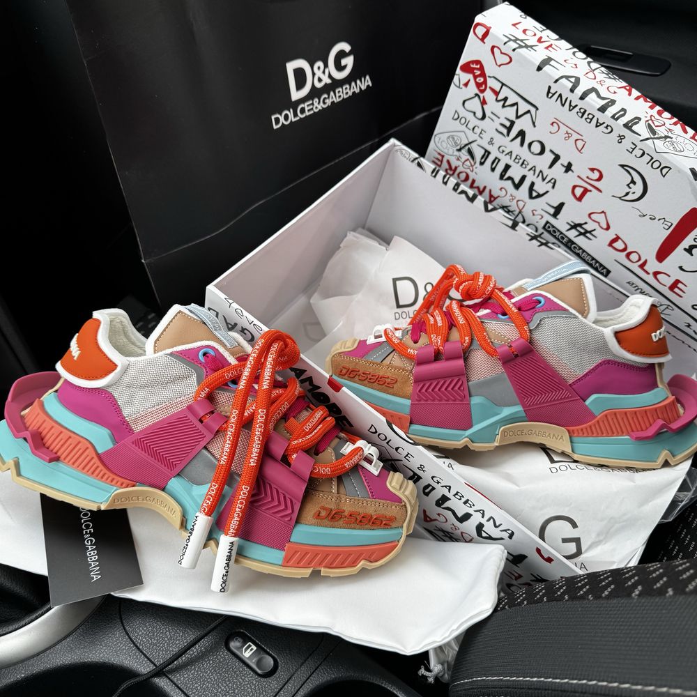 Жіночі кросівки дольче Dolce & Gabanna Space multicolor Premium