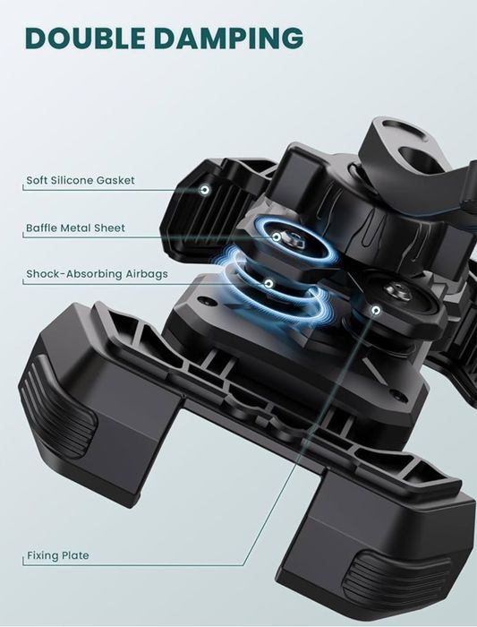 Grefay Motocyklowy uchwyt na telefon