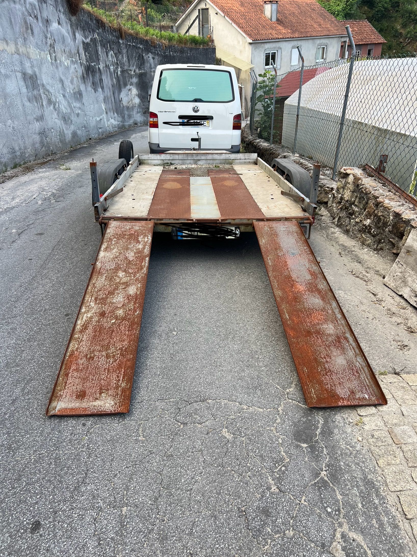 Reboque rodado duplo