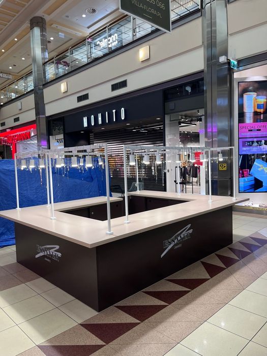 Wyspa handlowa stoisko mobilna FV23% Centrum handlowe