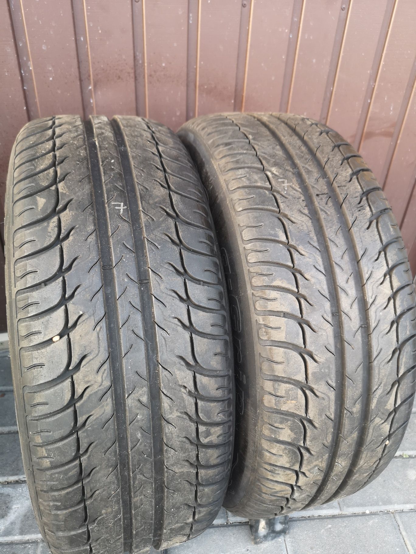 Alufelgi 16 VW Audi Mercedes 5x112 Opony jak Nowe 215 55 Golf Passat