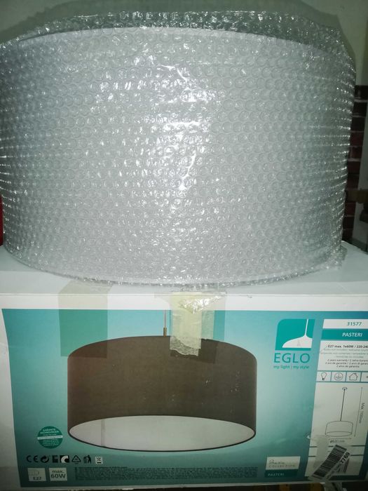 Eglo Pasteri > Żyrandol Na Lince 1xE27/60W/230V