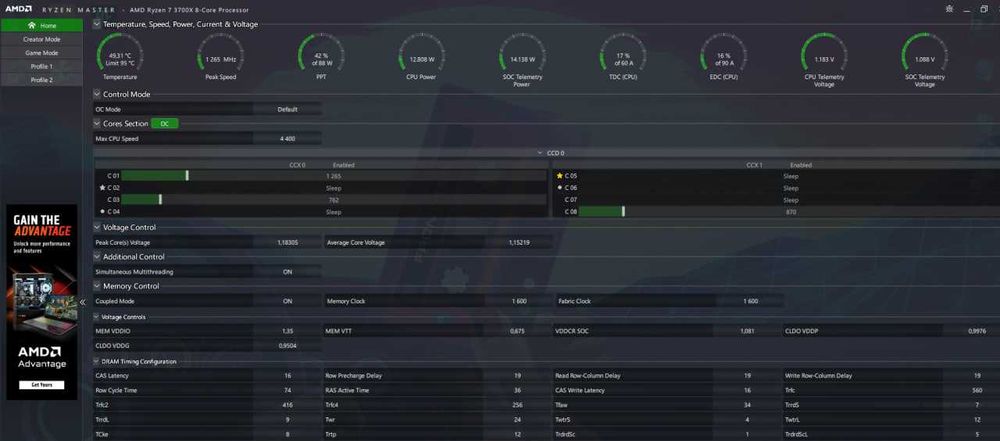 Процессор Amd ryzen 7 3700x