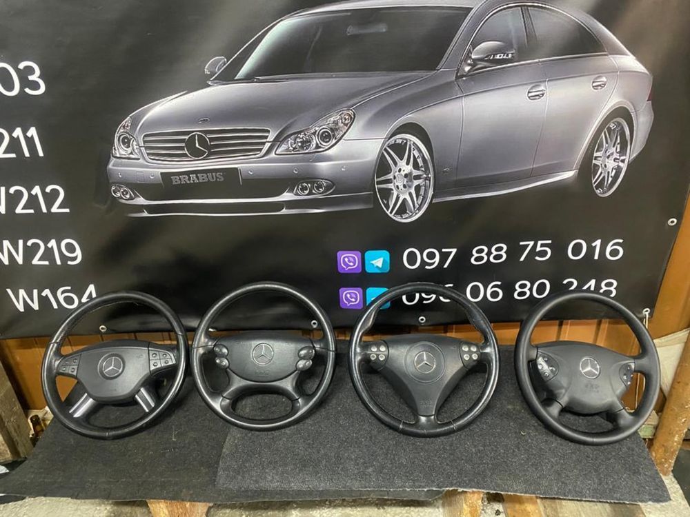 Руль mercedes benz w203,204,211,212,219,164