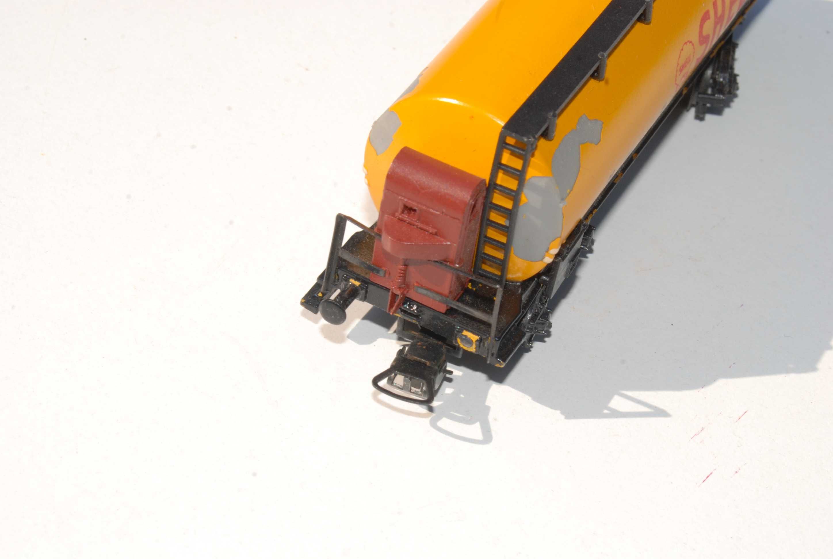 Stara zabawka wagon Cysterna Shell DB 581326  unikat kolekcjonerski