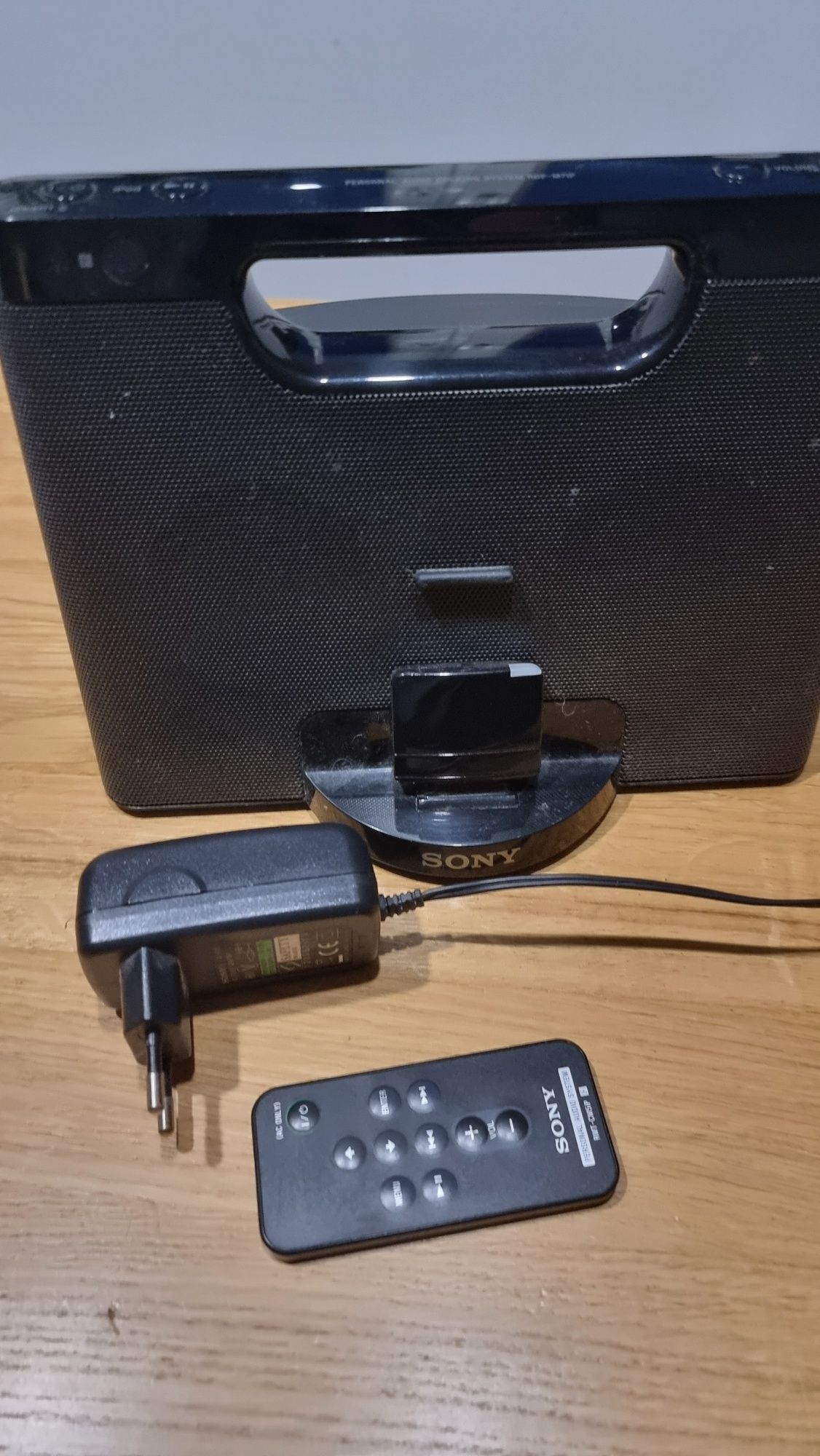 Sony RDP-M7iPN – glośnik  z pilotem + adapter Bluetooth
