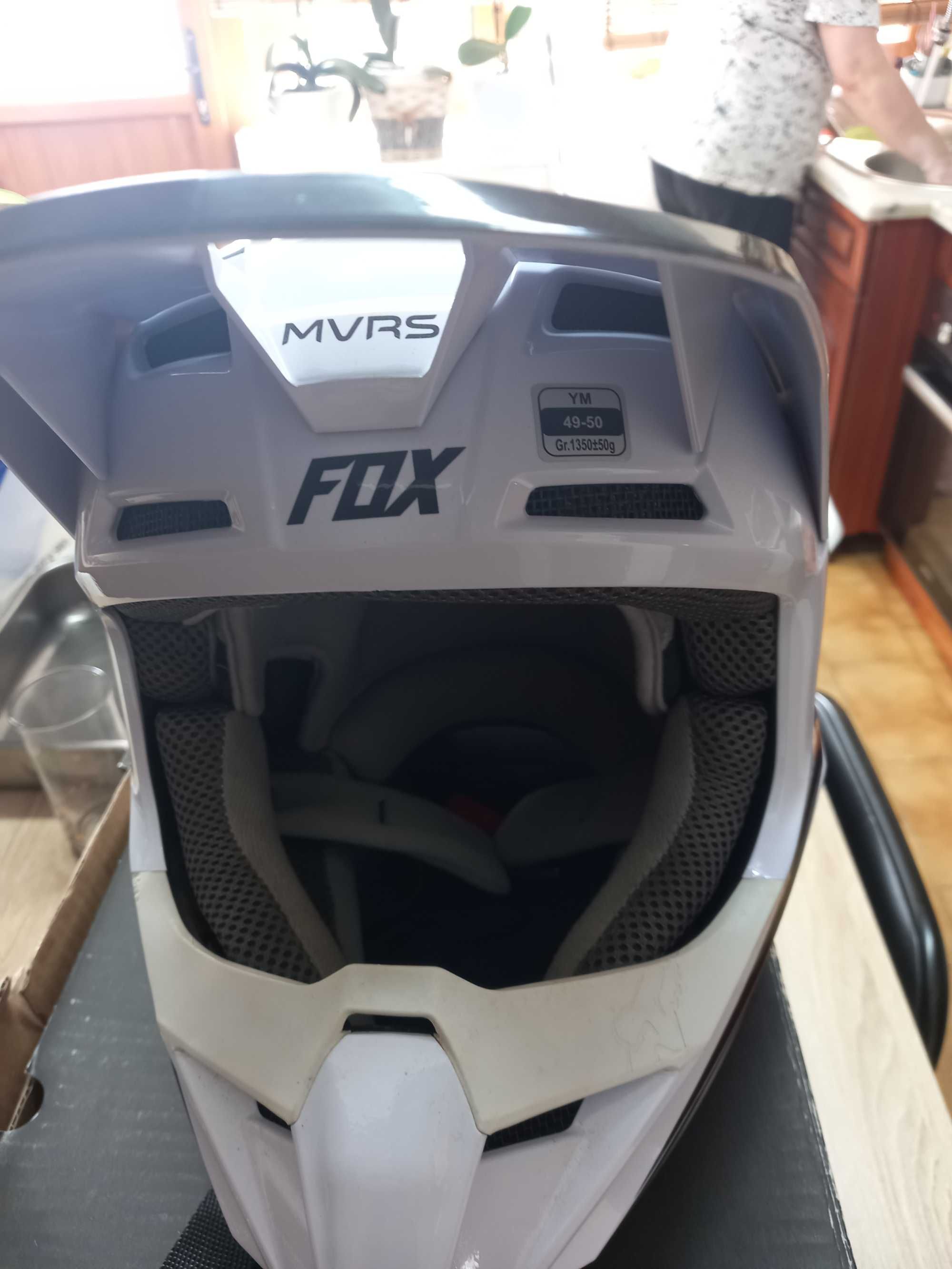 Capacete fox v1 novo