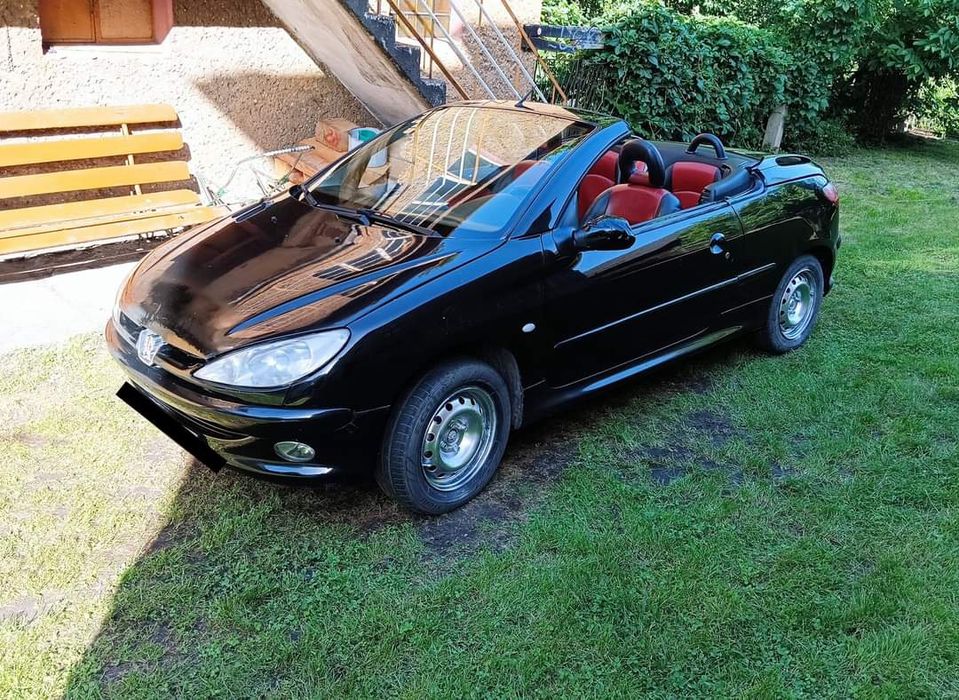 Peugeot 206 CC cześci 1.1 1.4 1.6 2.0 cabrio