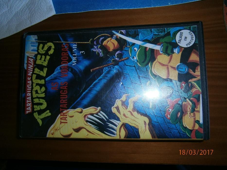 Tartarugas Ninja VHS