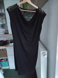 Nowa sukienka Anna Field, rozm 36/S, bawełniana czarna z koronką