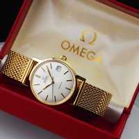 OMEGA zegarek męski LITE ZŁOTO 18K /750  cal.1012 AUTOMATIC XL + BOX