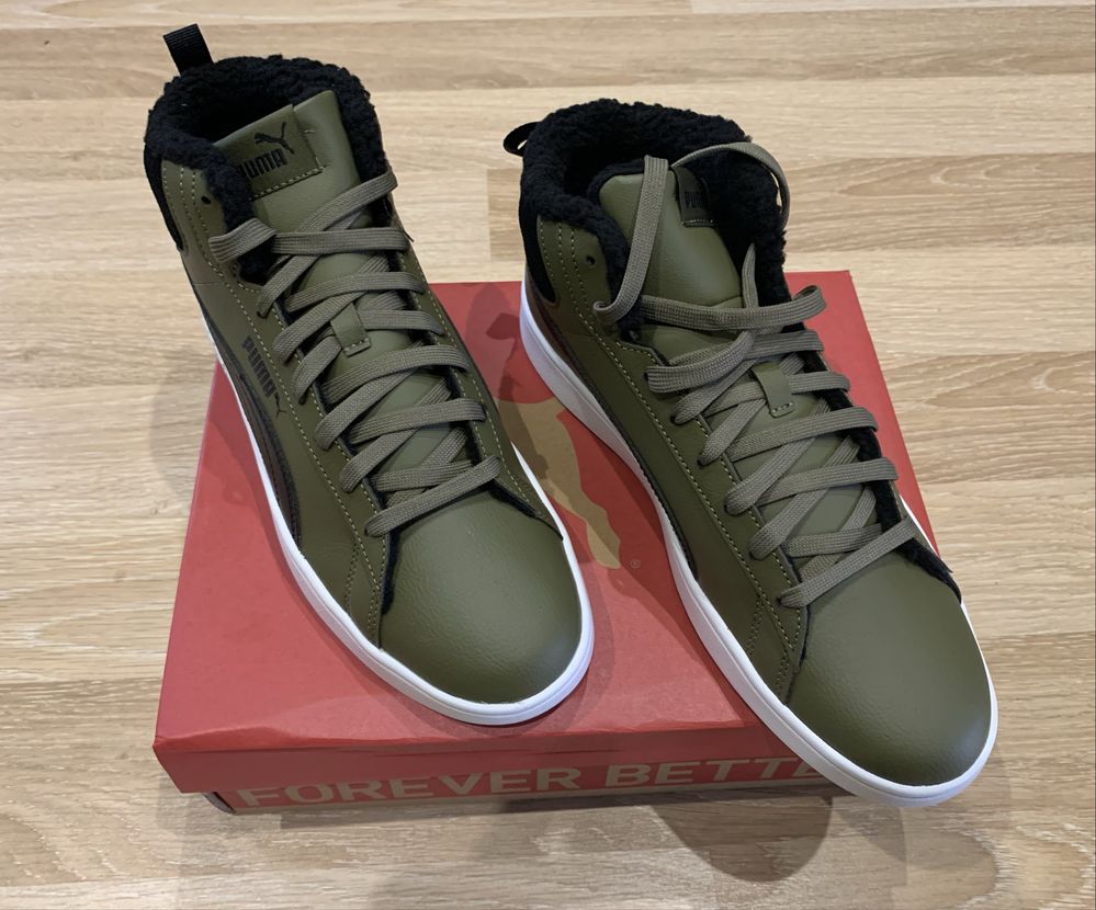 Чоловічі черевики Puma Smash 3.0 Mid Wtr 43 (9UK) 28 см