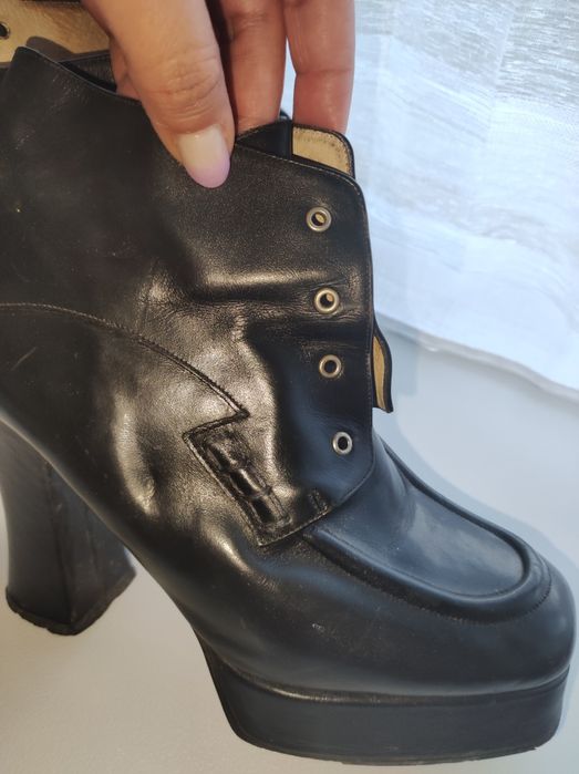 Botins 100% PELE genuína