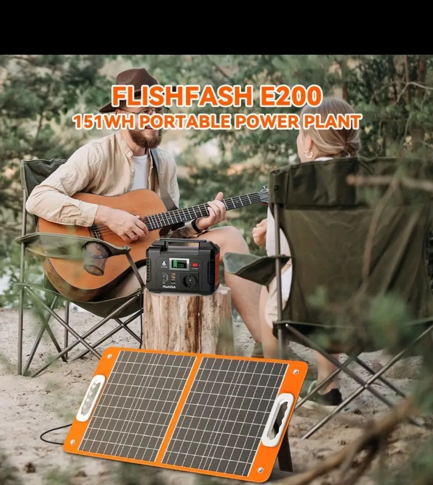 Gerador Solar Portátil