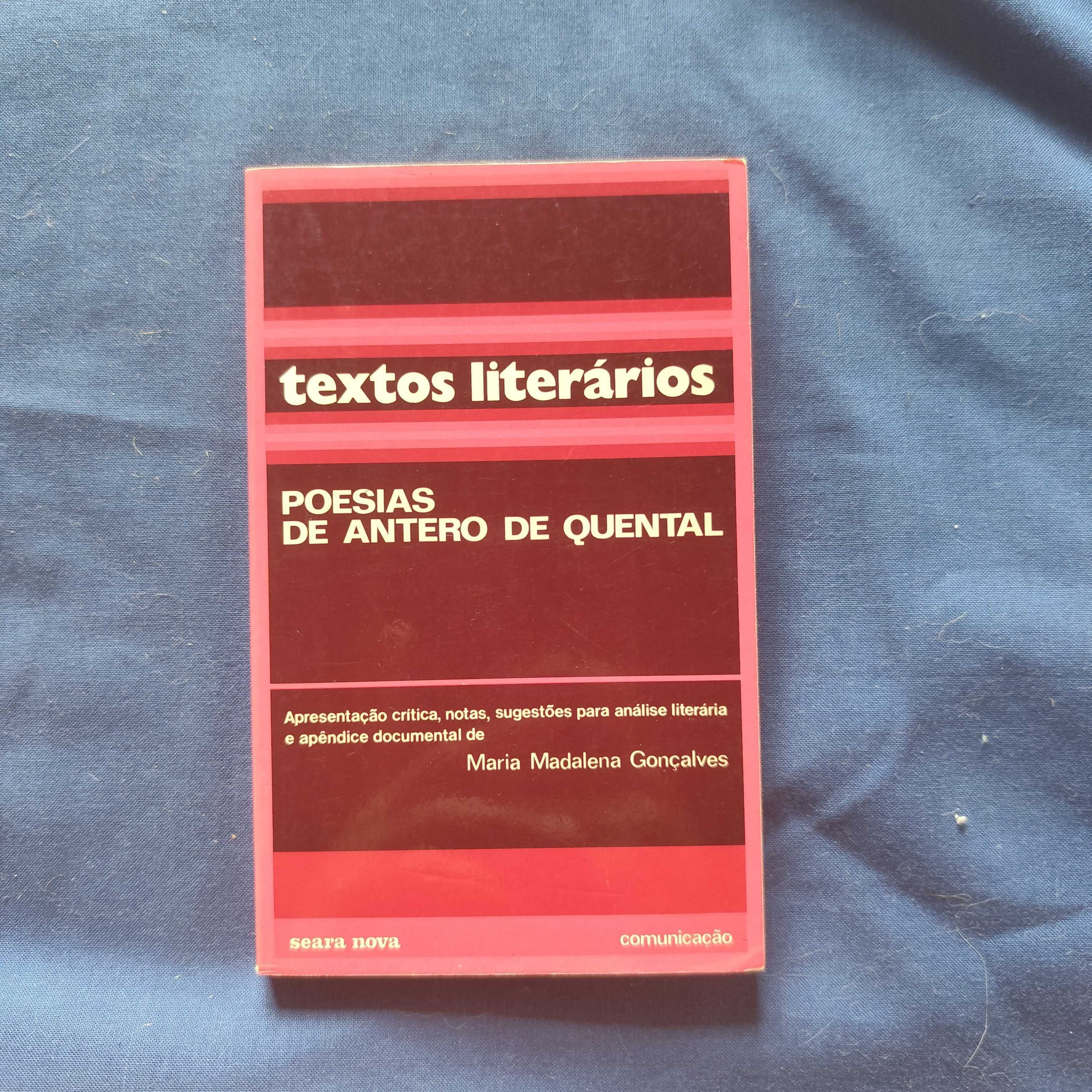 Maria Madalena Gonçalves - Poesias de Antero de Quental