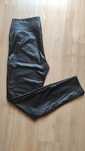Legginsy damskie imitujące skórę