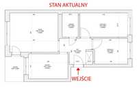 Mieszkanie 47mkw centrum Bielsk Podlaski 3 pokoje