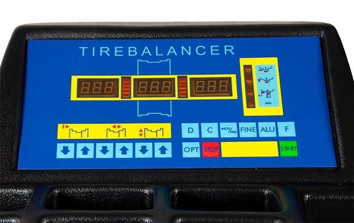Wyważarka do kół KW-668 PRO automatyczna Kupczyk