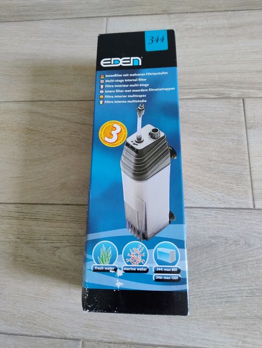 Filtr wewnętrzny akwariowy Eden344 EDEN 57246 biologiczny.

Kompaktowy